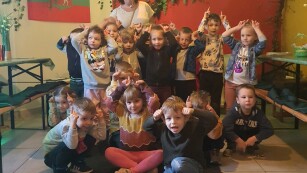 zdjęcie dzieci w Domu Koziołka Lubelskiego